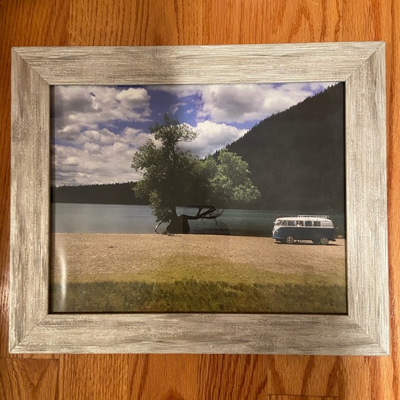 Wall Decor Grey Frame With Picture Included Poshmark